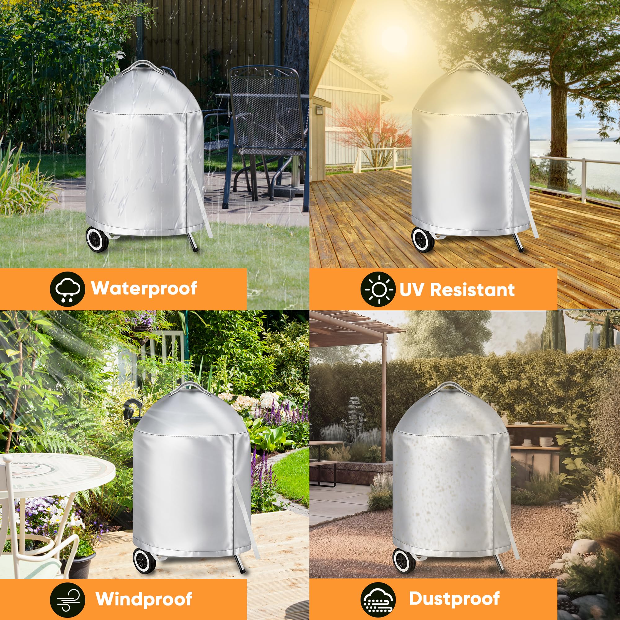 iCOVER Grill Cover packaging front view