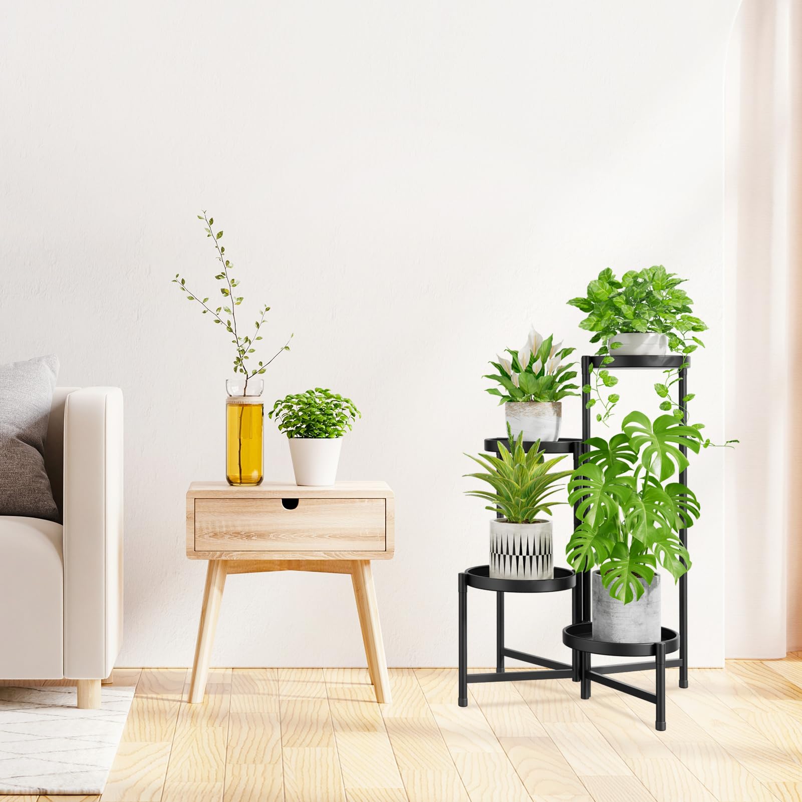 iDavosic.ly 4 Tier Plant Stand package dimensions
