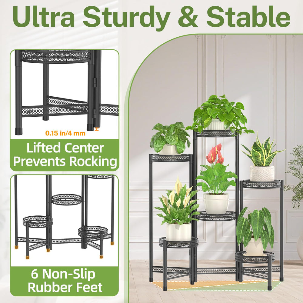 iDavosic.ly 6 Tier Plant Stand assembly manual