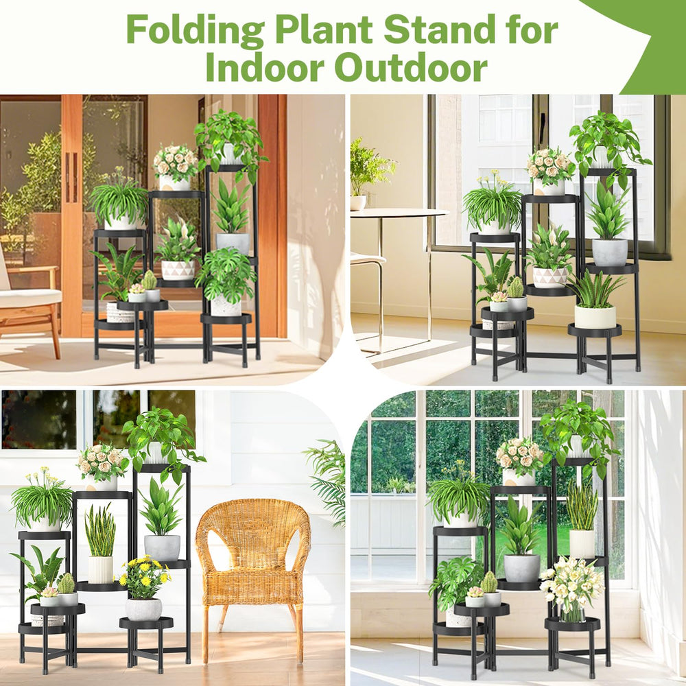 iDavosic.ly 8 Tier Folding Plant Stand assembly instruction