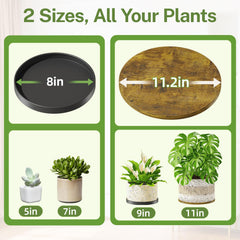 iDavosic.ly black plant stand with hook for hanging plants