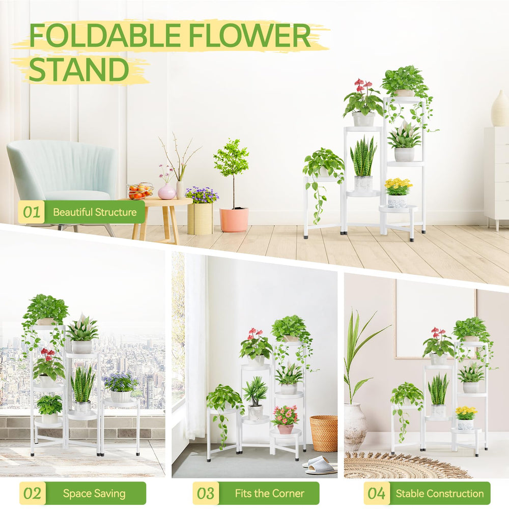 iDavosic.ly Plant Stand assembled in outdoor setting