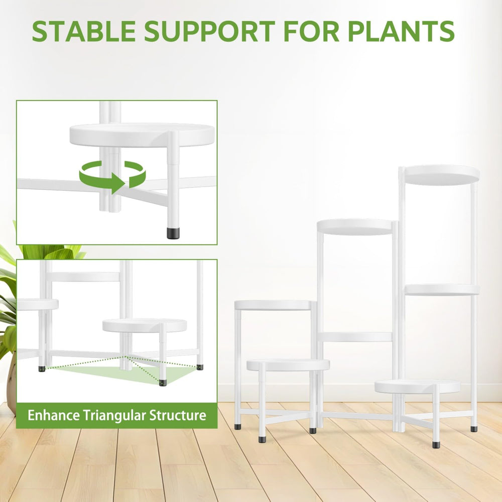 iDavosic.ly Plant Stand folded down for storage