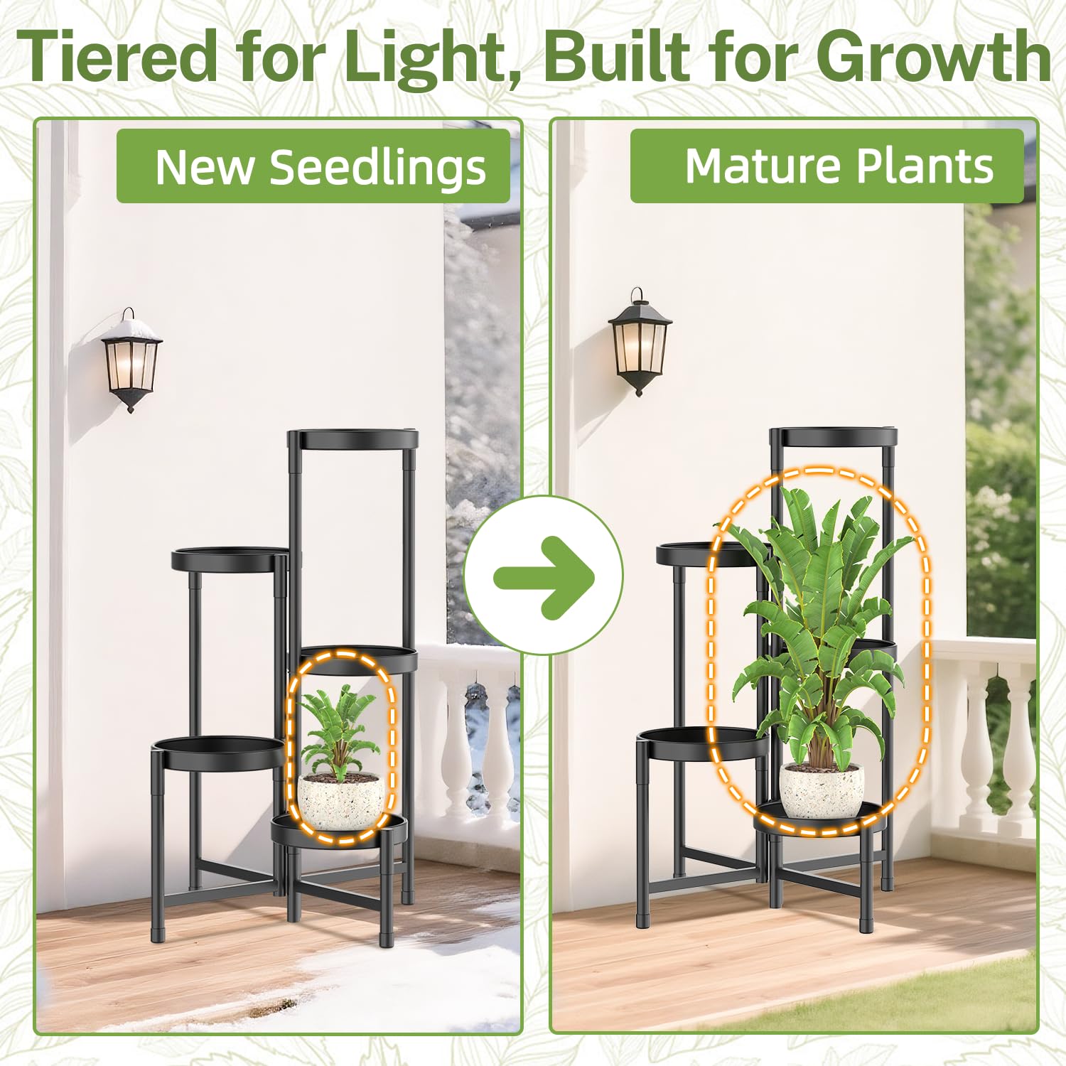 iDavosic.ly Plant Stand folded for storage