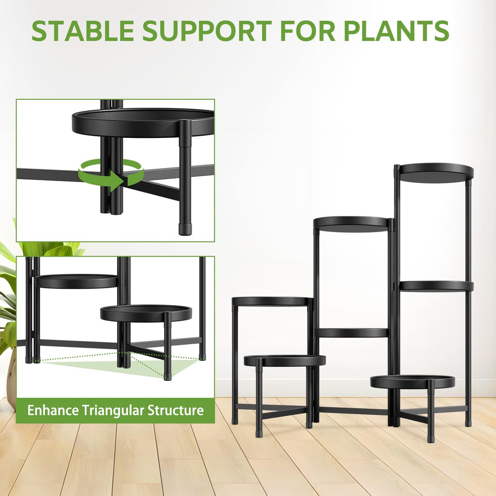 iDavosic.ly plant stand in garden setting