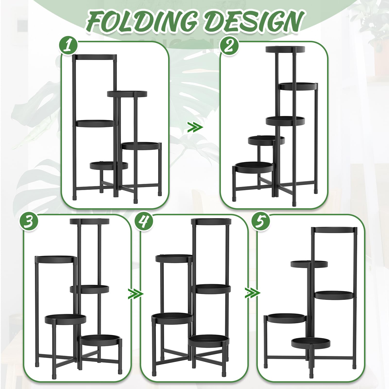 iDavosic.ly Plant Stand on a balcony display