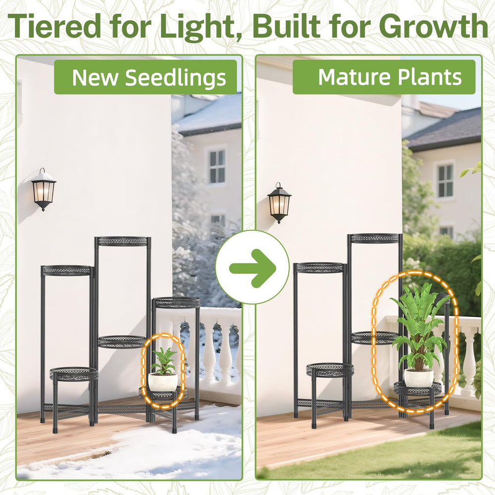 iDavosic.ly plant stand showing adjustable design