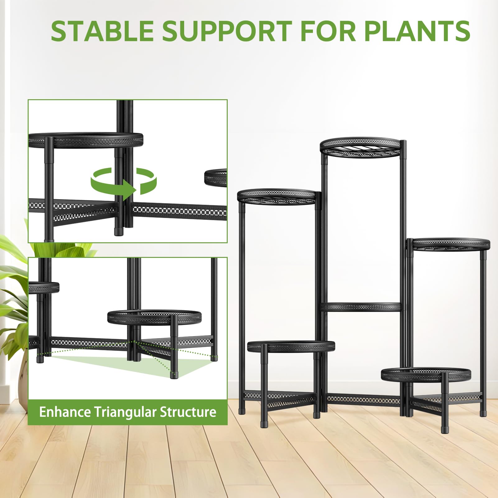 iDavosic.ly Plant Stand showing all 6 tiers