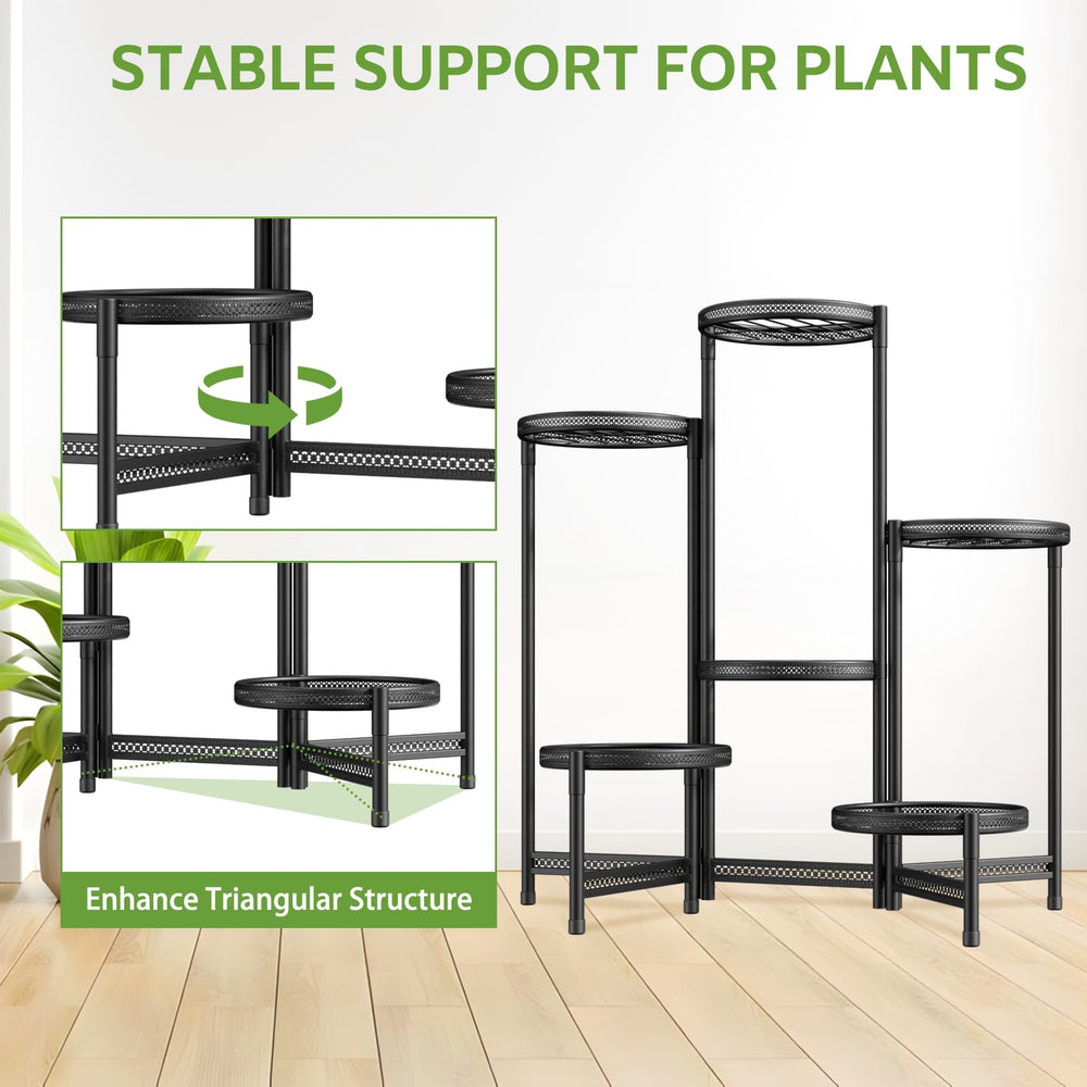 iDavosic.ly Plant Stand showing all 6 tiers
