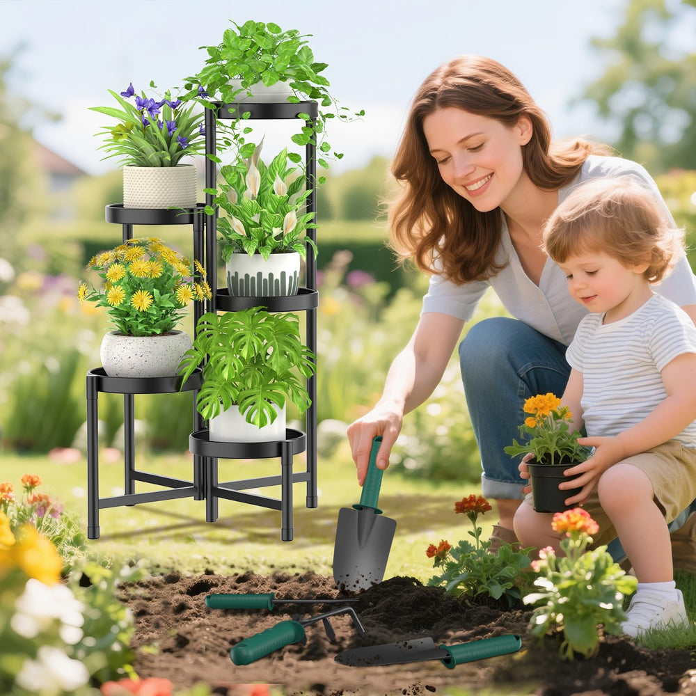 iDavosic.ly Plant Stand showing assembly manual