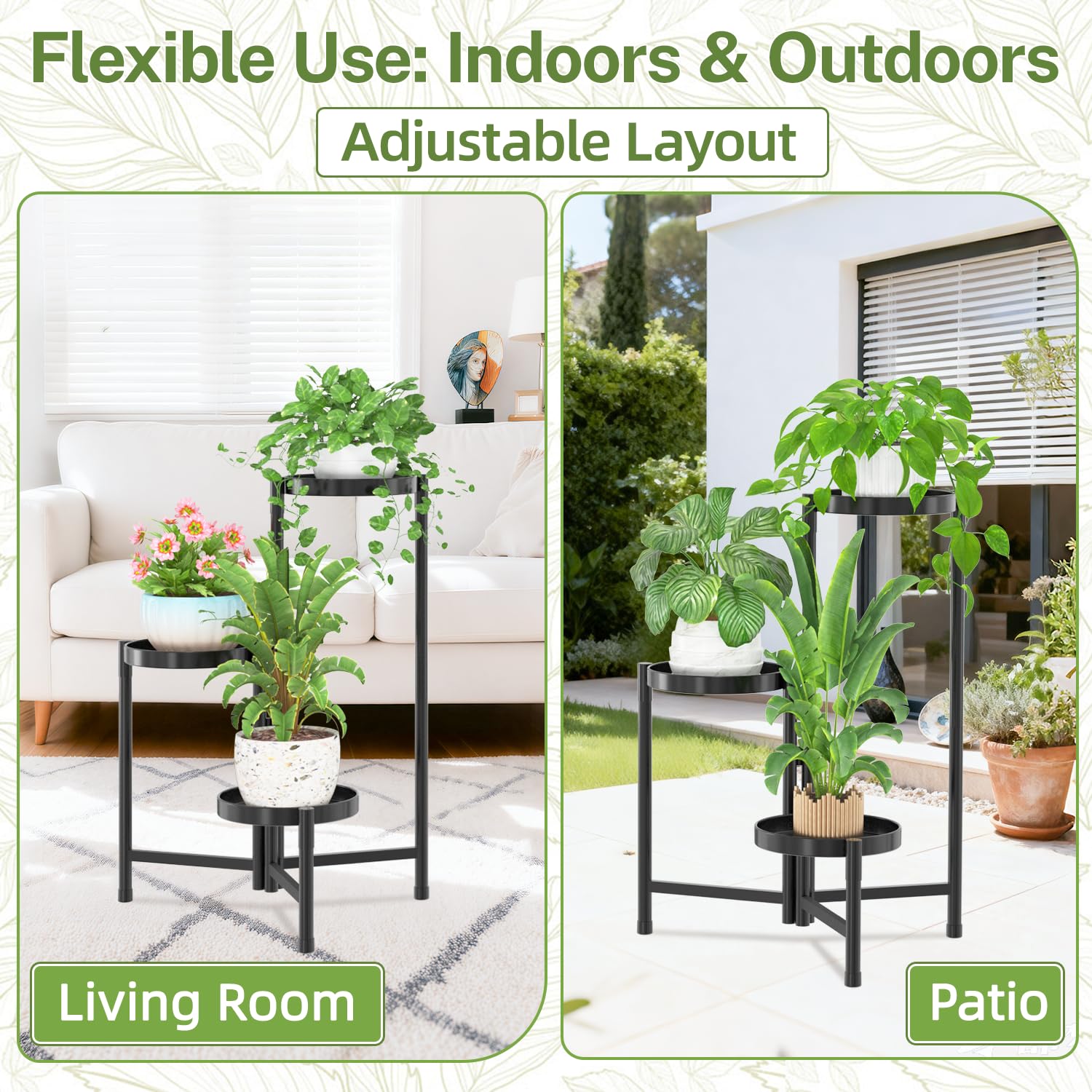 iDavosic.ly Plant Stand showing waterproof coating finish