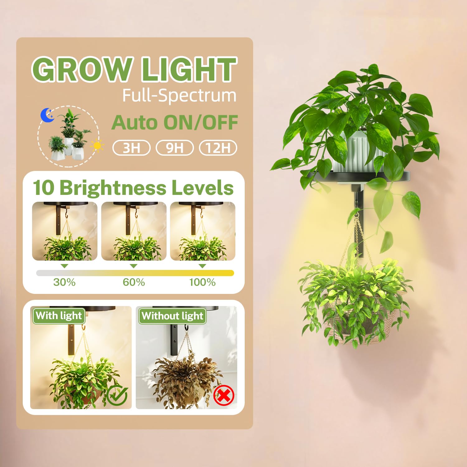 iDavosic.ly plant wall hanger displaying potted plants