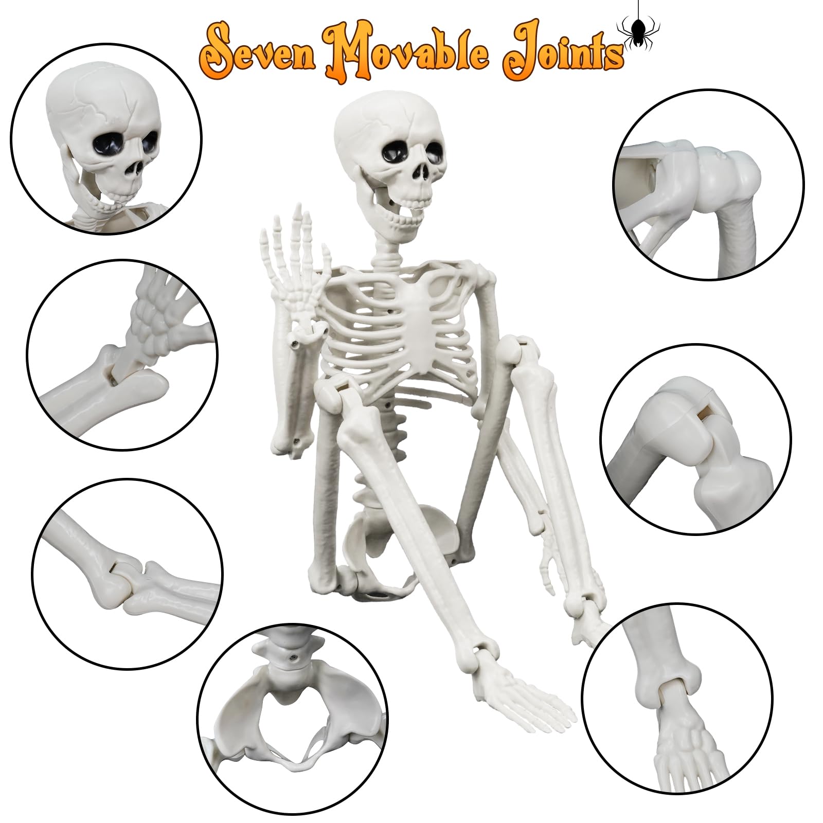 IDEAALS Halloween skeleton set packaging details