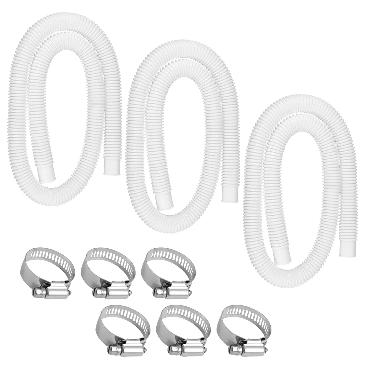 IDEASURE 1.5" x 59" pool hose front view