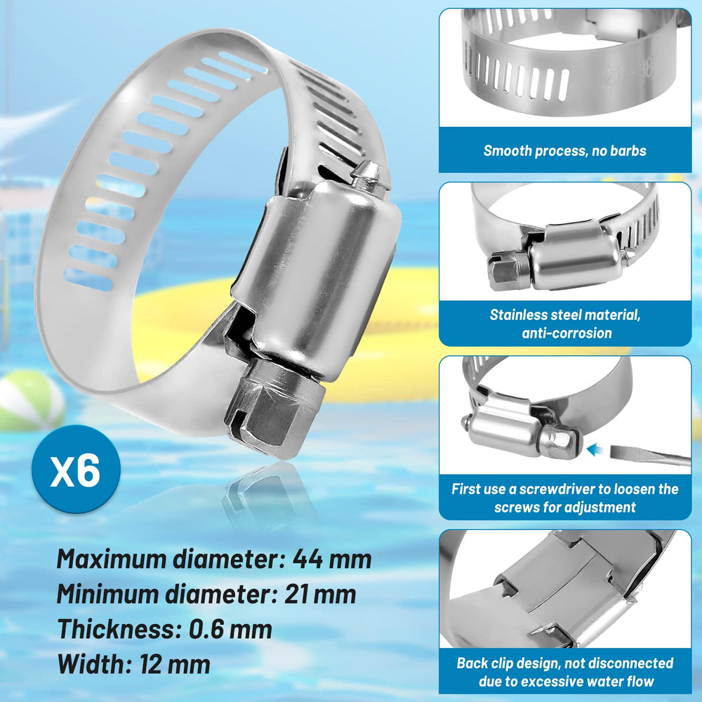 IDEASURE package contents including hoses and clamps