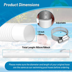 IDEASURE pool hoses in packaging