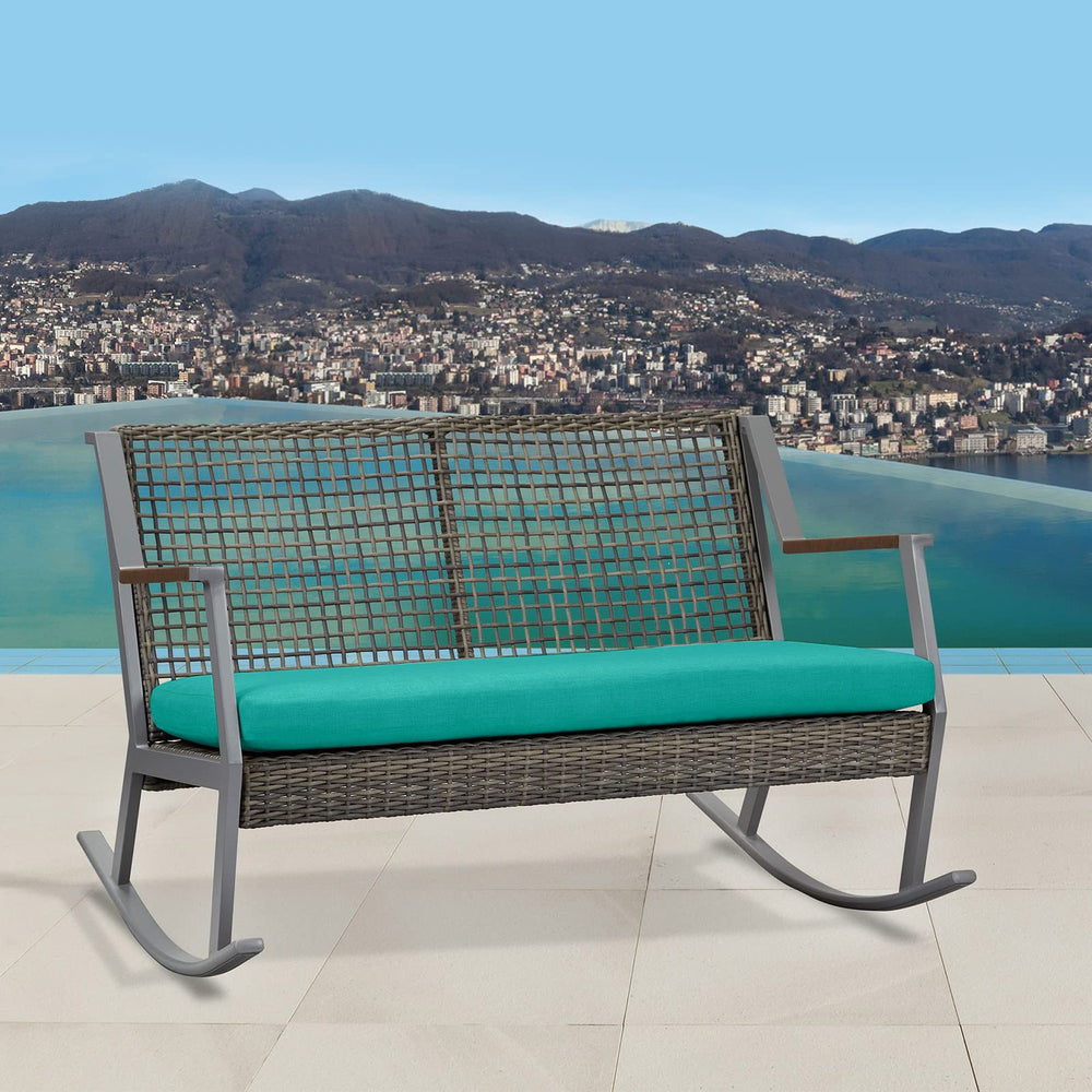 idee-home cushion showing vibrant Peacock Blue colour