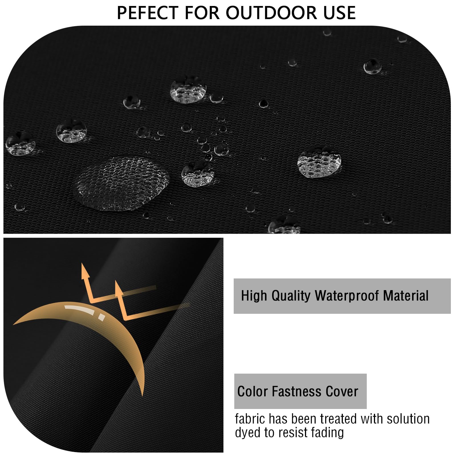 idee-home Outdoor Bench Cushion on a patio bench