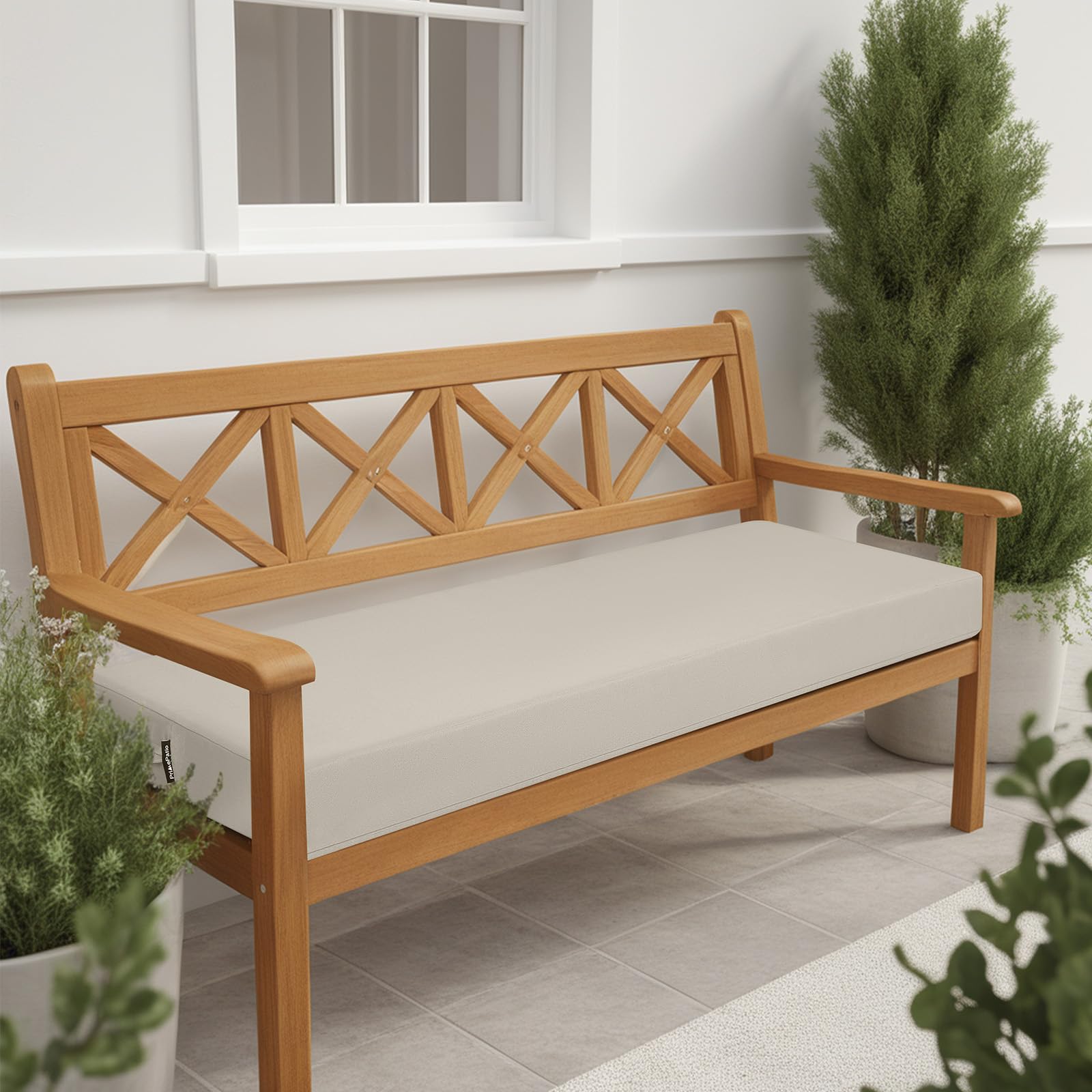 idee-home Outdoor Bench Cushion packaging