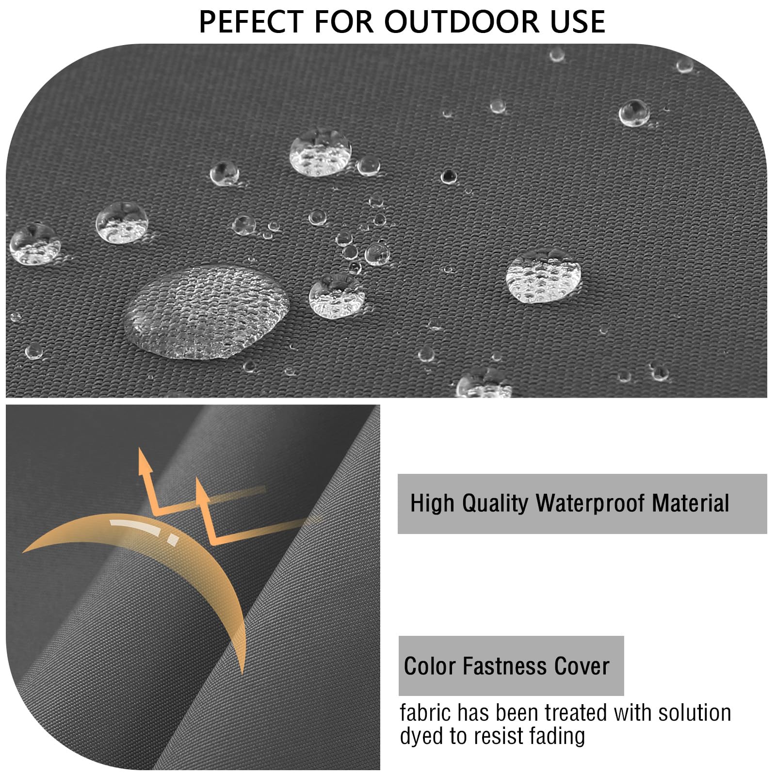 idee-home Outdoor Bench Cushion Waterproof in garden setting
