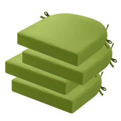 idee-home outdoor chair cushion set of 4 in green