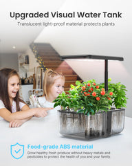 iDOO Hydroponics system showing 12 pods for growing plants