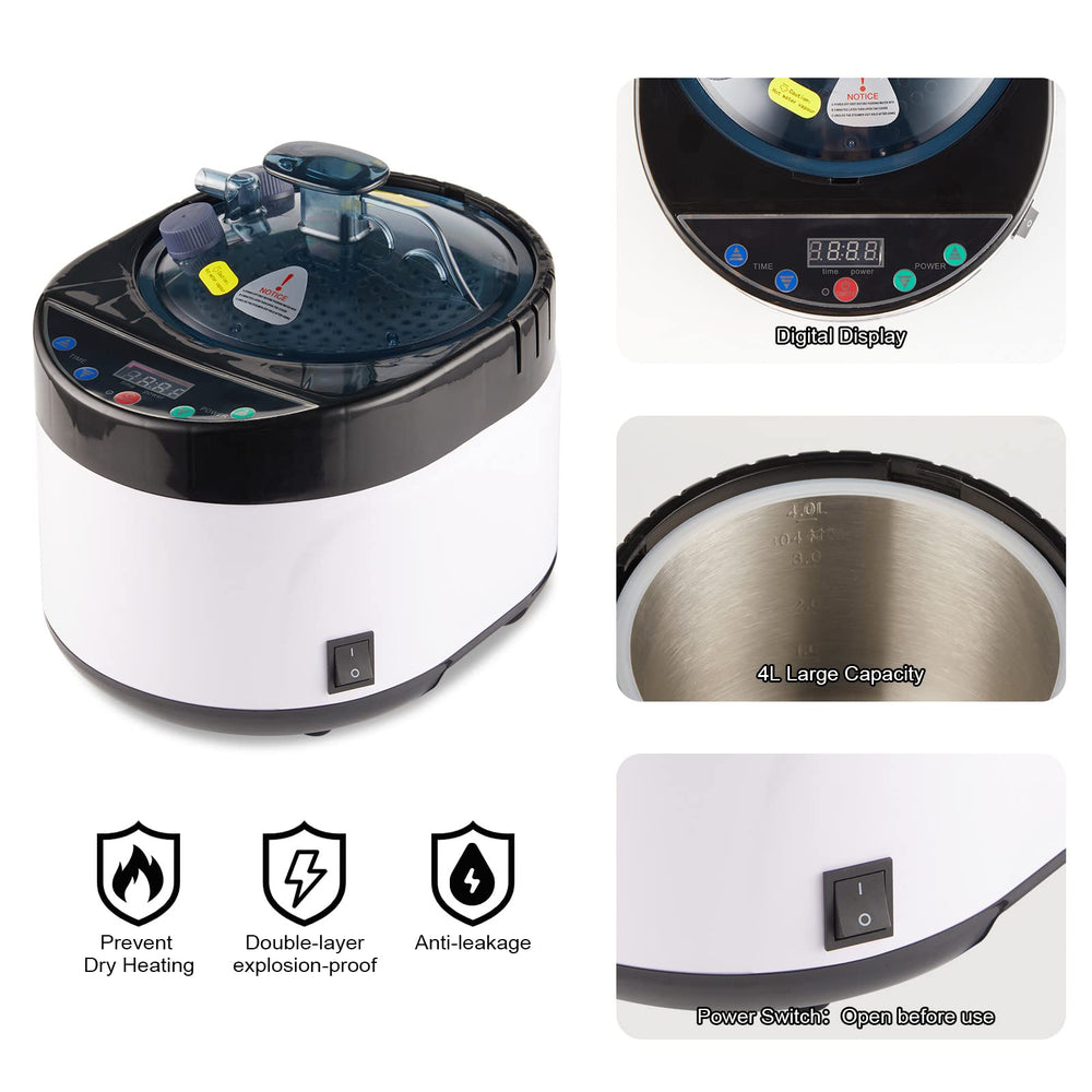 iDOTODO Sauna Steamer with remote control and steam output