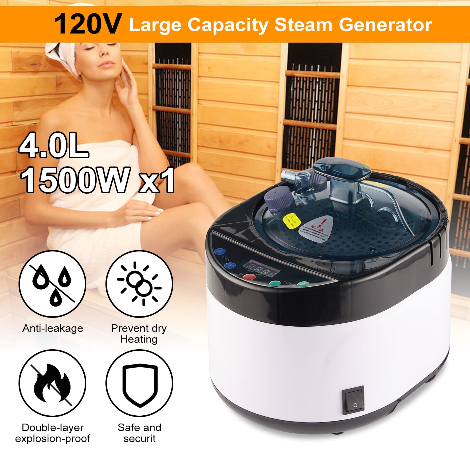 iDOTODO Steam Pot side view showing stainless steel design
