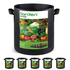 iGarden 20 Gallon Grow Bag front view with handles