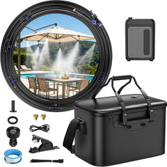 IGRL 26FT Portable Misting System with 20L tank and pump