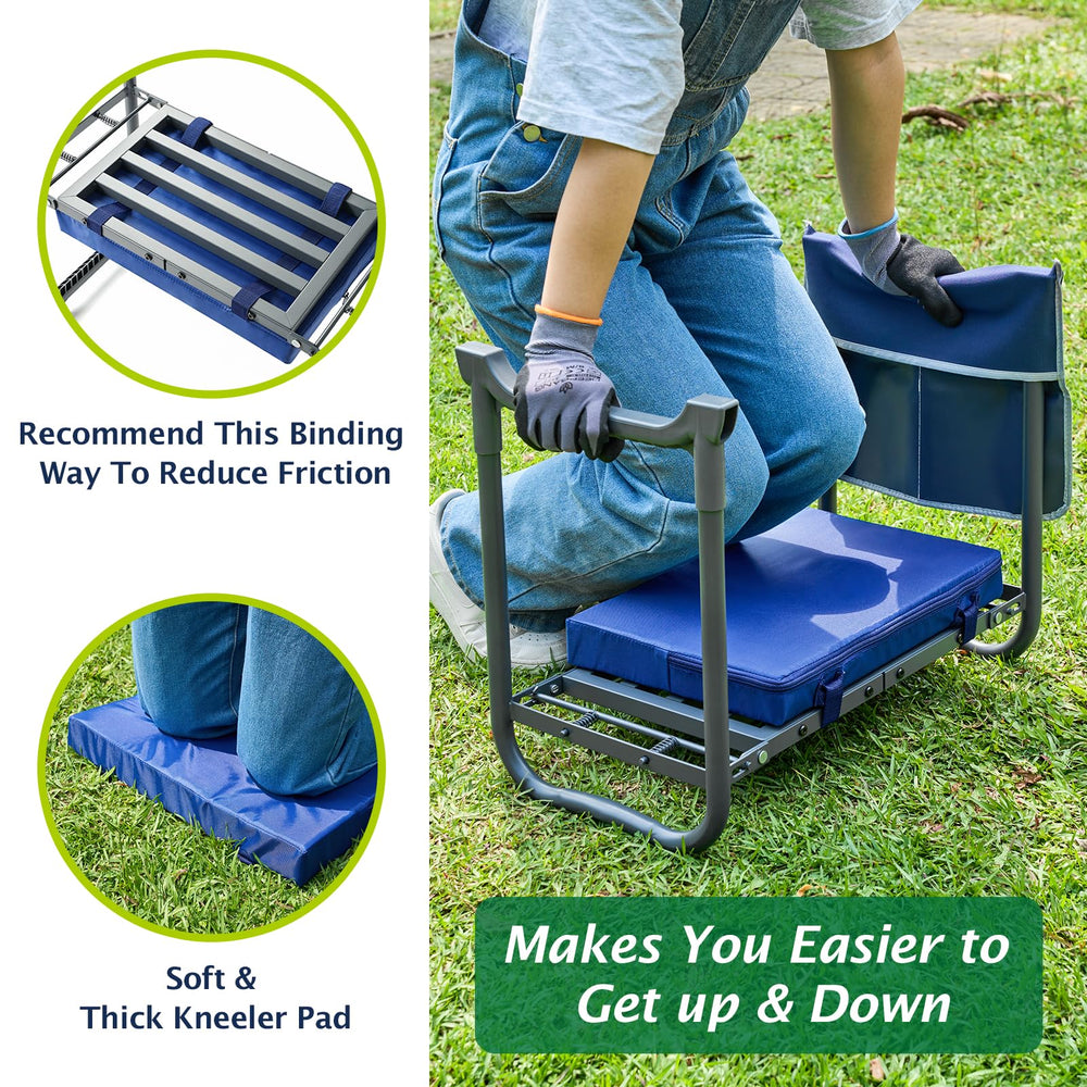 ikkle Garden Kneeler with handles visible