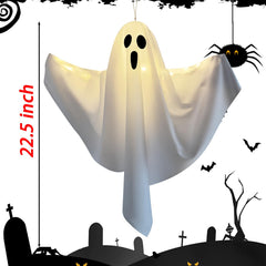 Illuminated design of Xunqee hanging ghost showing spooky glow
