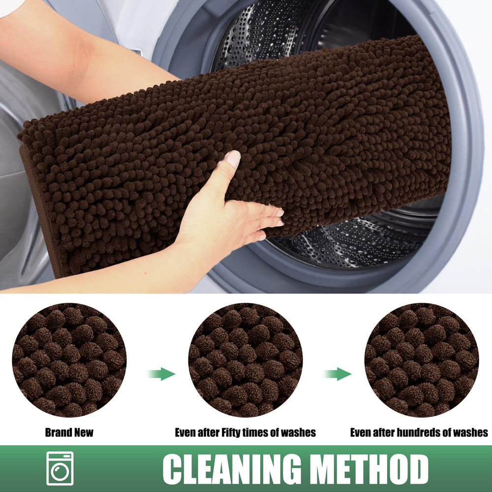 IM HOME Chenille Absorbent Door Mat packaging