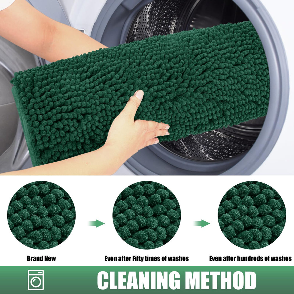 IM HOME Chenille Door Mat measuring 60" x 36"