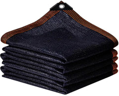 IMSGVIFO 90% Shade Cloth 5x10FT black mesh front view