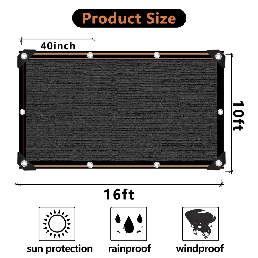 IMSGVIFO garden shade cloth showing reinforced edges