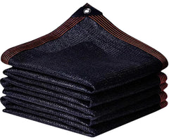 IMSGVIFO Shade Cloth 8x10FT black netting front view