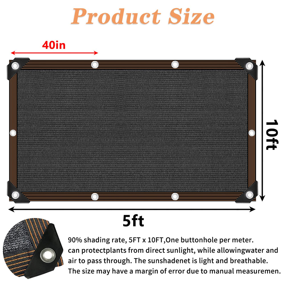 IMSGVIFO Shade Cloth in garden setting
