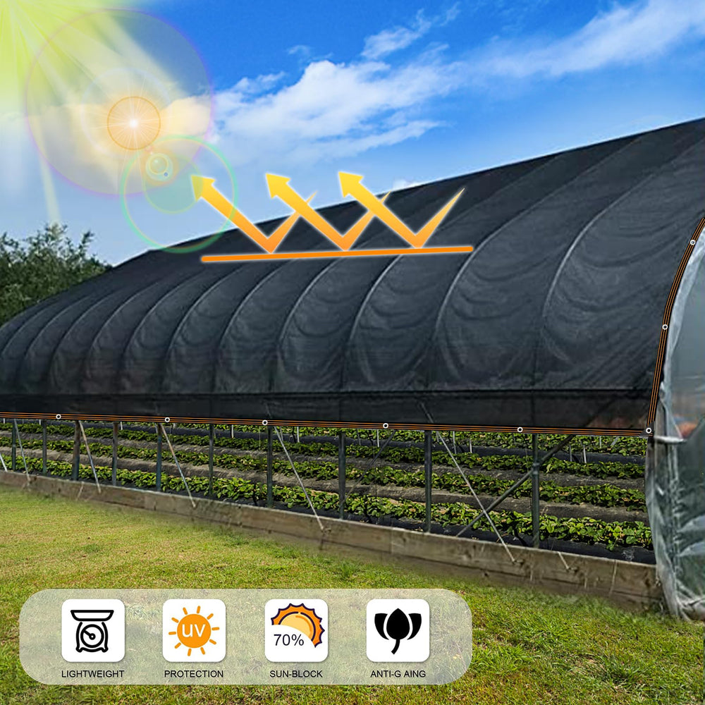 IMSGVIFO Shade Cloth in outdoor garden setting