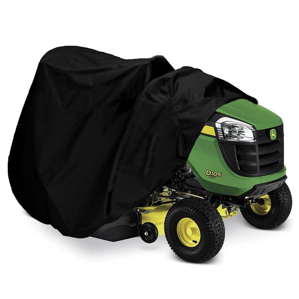 Indeed BUY Riding Lawn Mower Cover front view, green