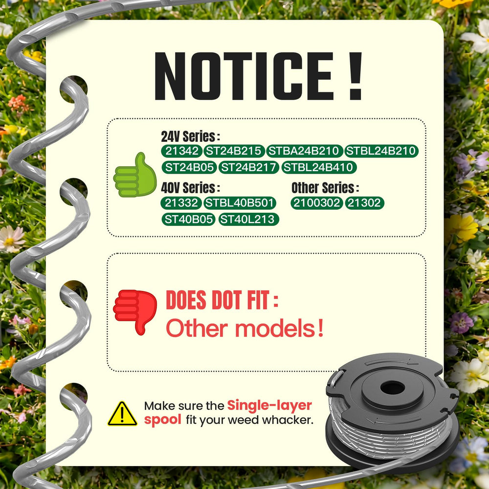 Individual Eventronic String Trimmer Spool close-up