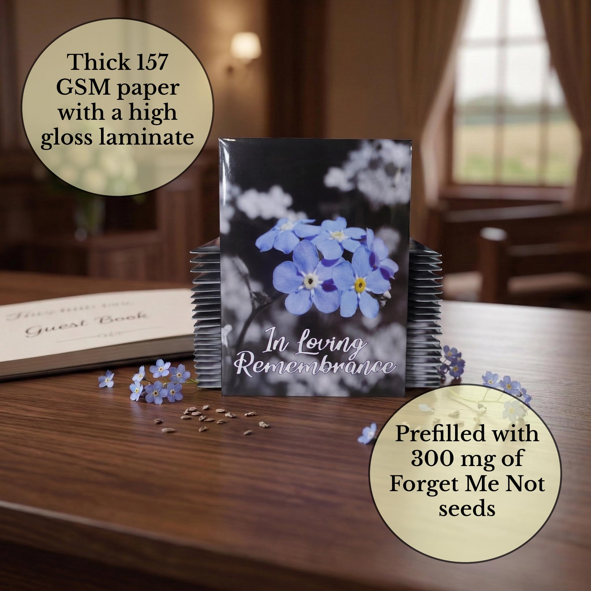 Individual packet of Choobly Forget Me Not seeds