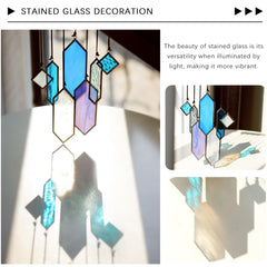 Individual stained glass panel from HDCRYSTALGIFTS set