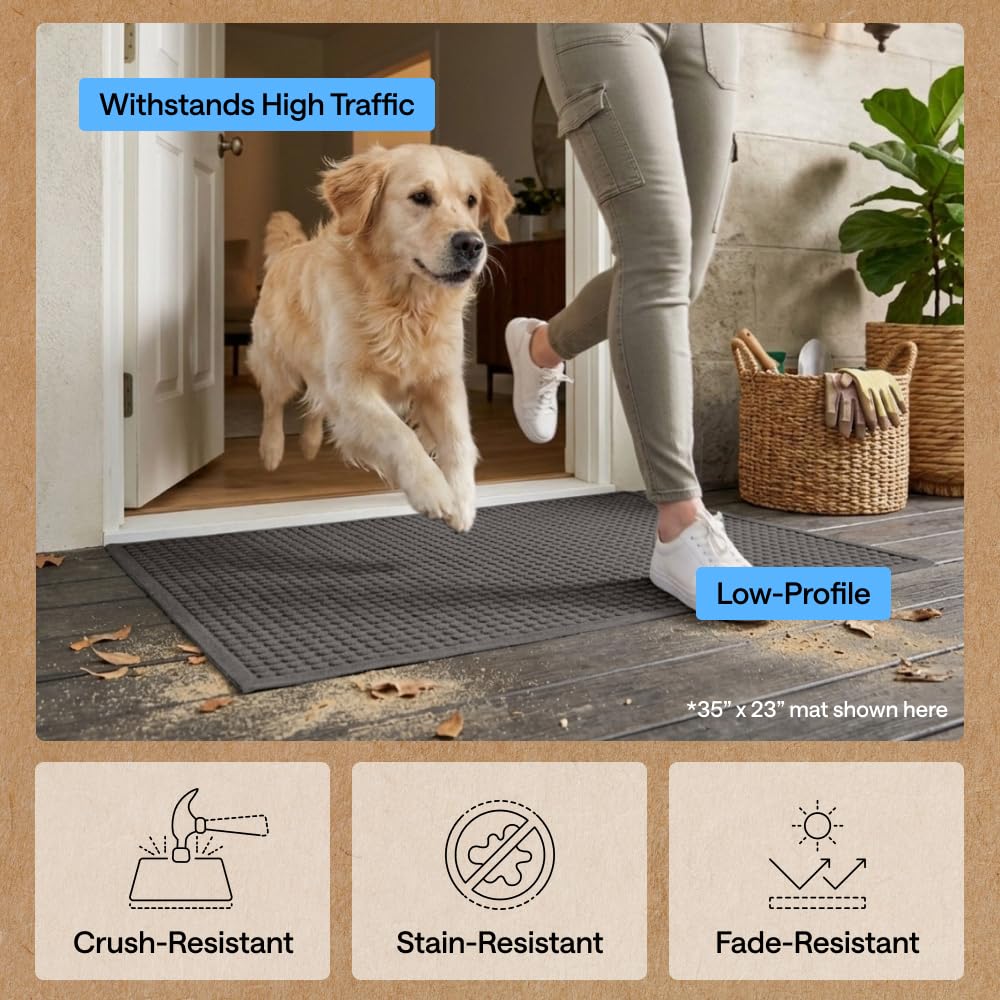Indoor entrance featuring GORILLA GRIP HydroABSORB Door Mat