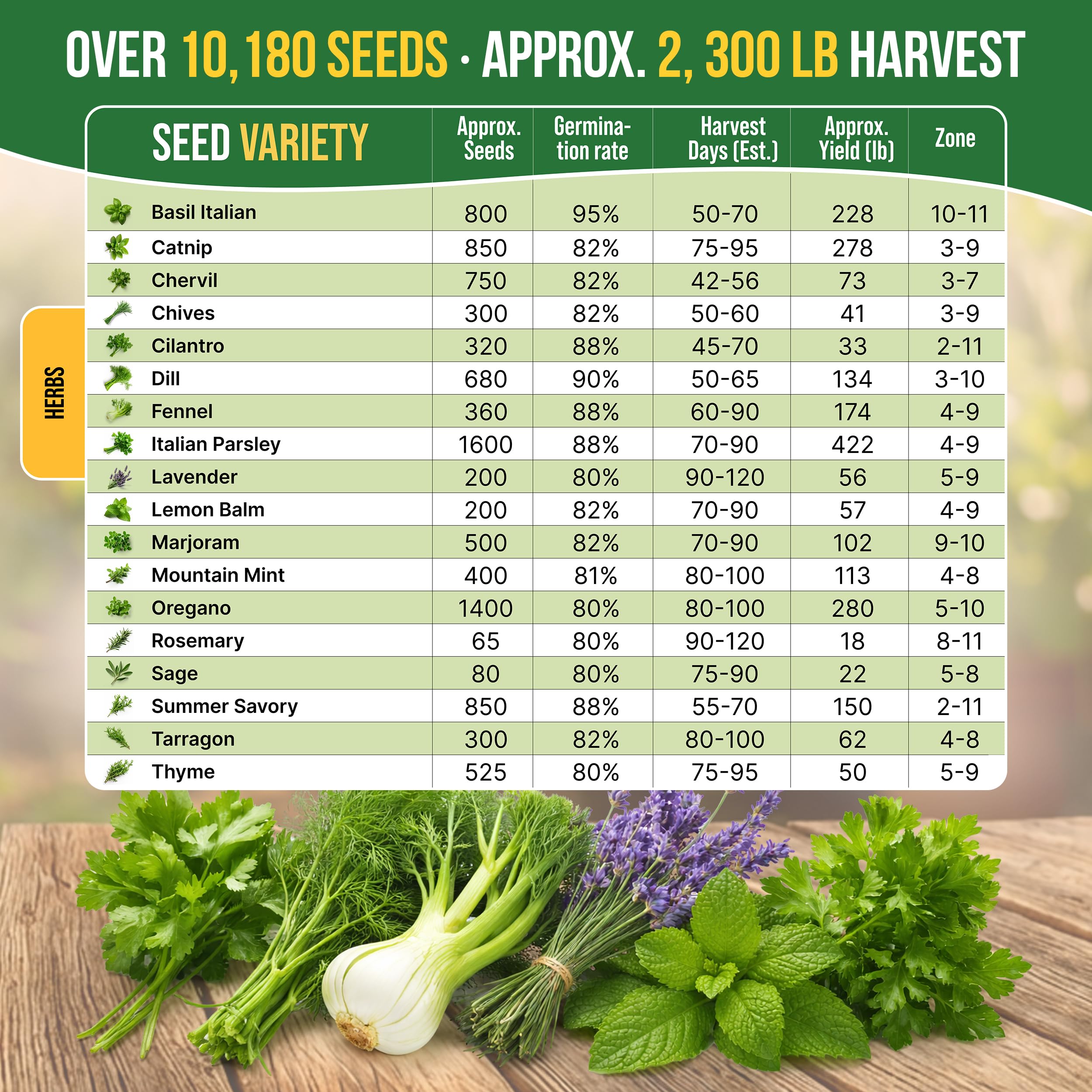 Indoor herb garden using Organo Republic seeds
