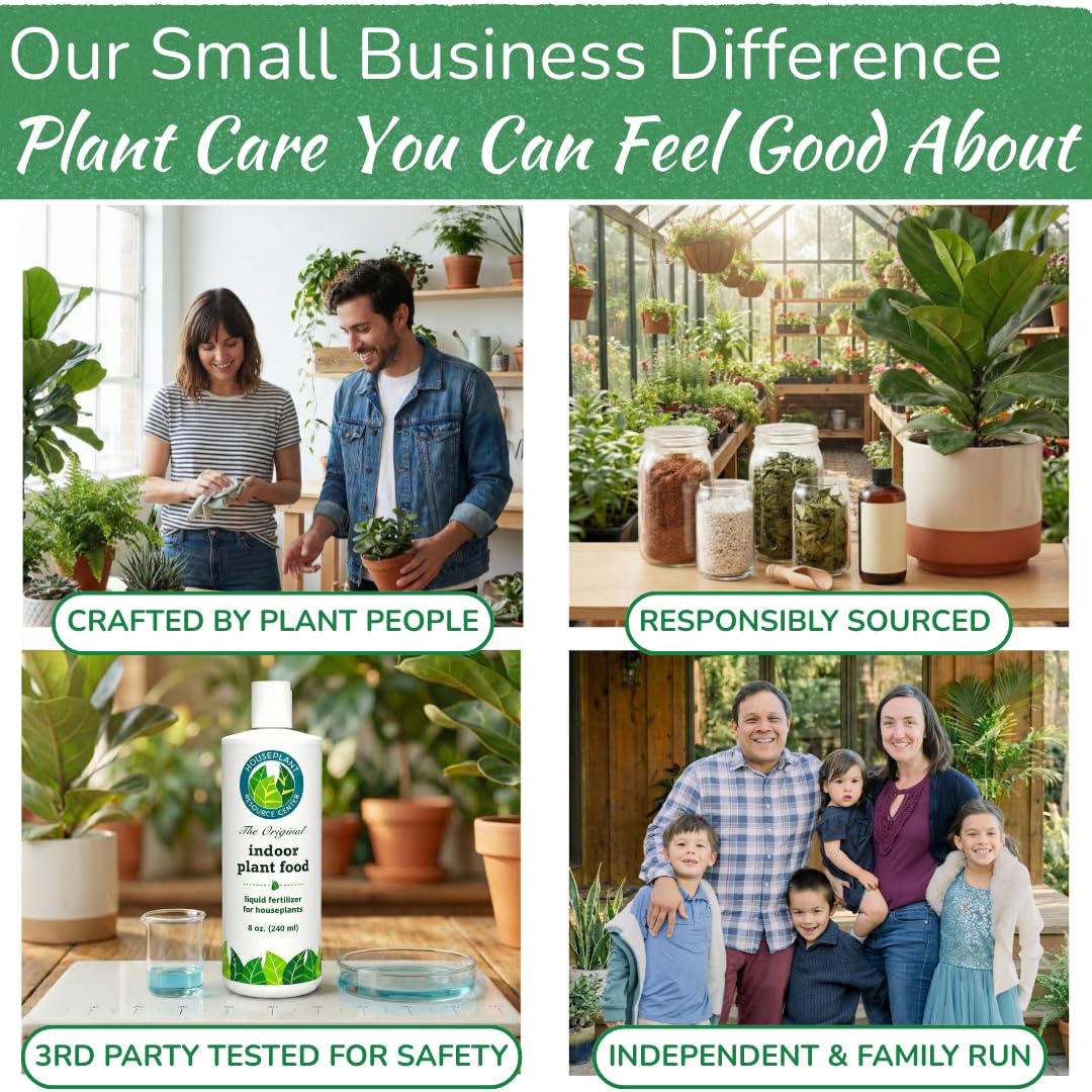 Indoor plants being fed with HOUSEPLANT RESOURCE CENTER Indoor Plant Food