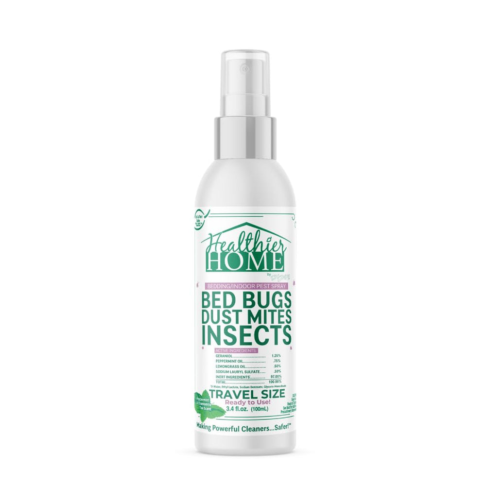 Ingredients list on CHOMP! insect repellent packaging