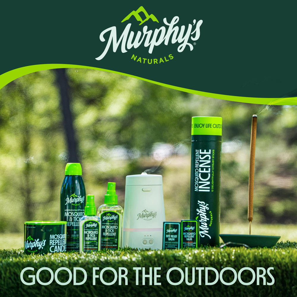 Ingredients of Murphy's Naturals Citronella Sticks listed on packaging