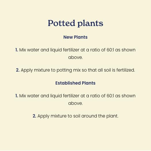 Ingredients of True Organic All Purpose Liquid Plant Food