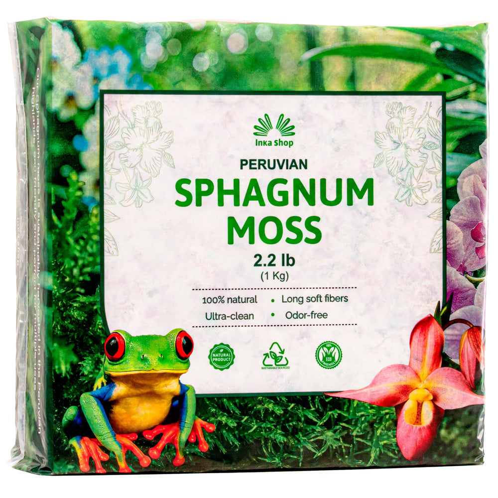 INKA SHOP Long Fiber Sphagnum Moss packaging front view